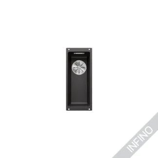 Altapäin kiinnitettävä allas BLANCO SUBLINE Silgranit anthrazit (musta)