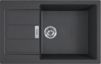 Upotettava allas Franke Futurum Sirius S2D 611-78 XL Carbon Bl