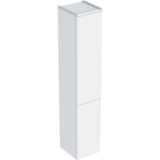 Korkea kaappi IDO Glow Square 330x360x1748mm, valkoinen