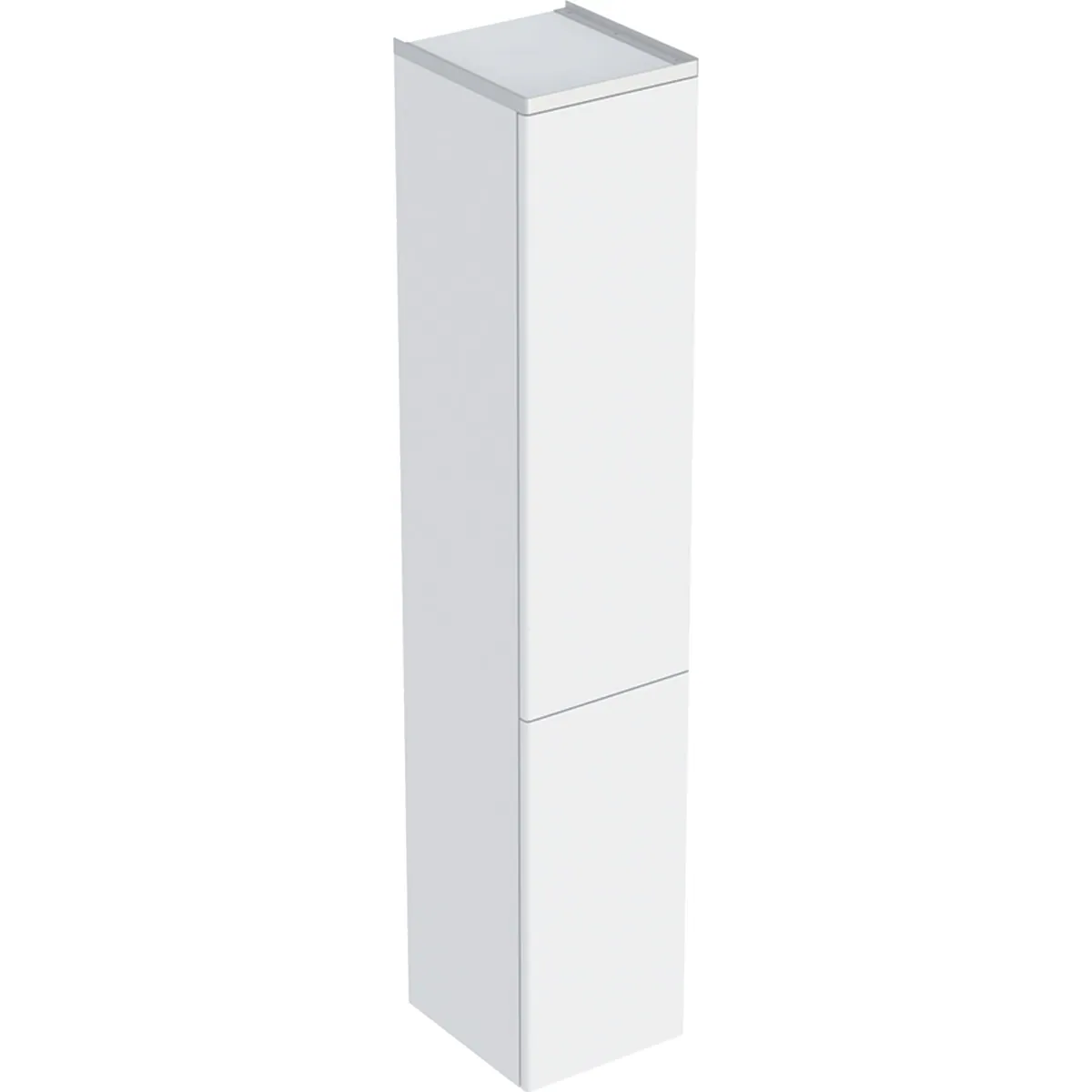 Korkea kaappi IDO Glow Square 330x360x1748mm, valkoinen