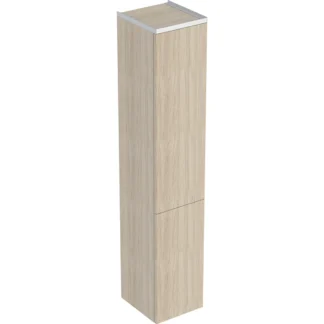 Korkea kaappi IDO Glow Square 330x360x1748mm, tammi