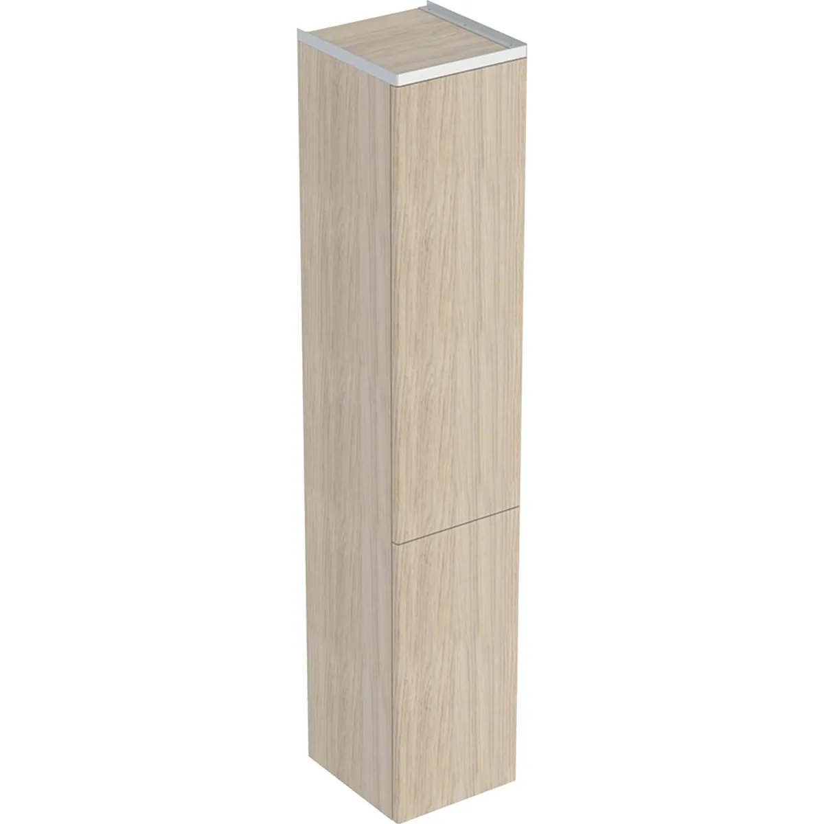 Korkea kaappi IDO Glow Square 330x360x1748mm, tammi