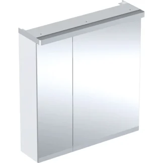 Peilikaappi IDO Glow Square 600x185x645mm, valkoinen