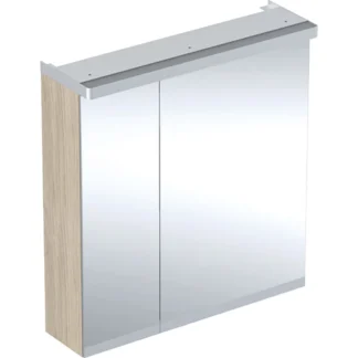 Peilikaappi IDO Glow Square 600x185x645mm, tammi