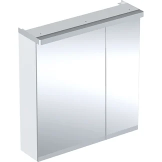Peilikaappi IDO Glow Square 600x185x645mm, valkoinen