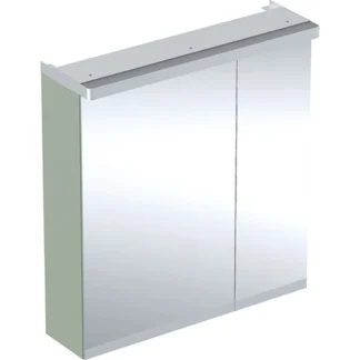 Peilikaappi IDO Glow Square 600x185x645mm, valkoinen