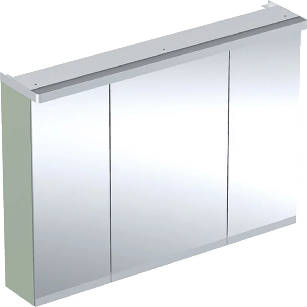 Peilikaappi IDO Glow Square 900x185x645mm, valkoinen