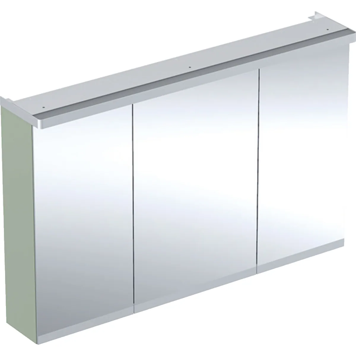 Peilikaappi IDO Glow Square 1000x185x645mm, valkoinen