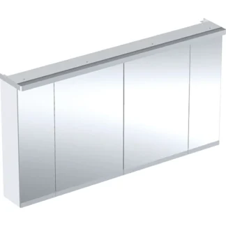 Peilikaappi IDO Glow Square 1200x185x645mm, valkoinen