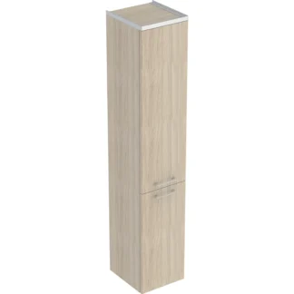 Korkea kaappi IDO Glow Square 330x360x1748mm, tammi