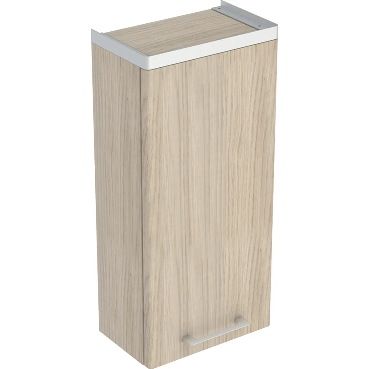 Seinäkaappi IDO Glow Square 300x185x645mm, tammi