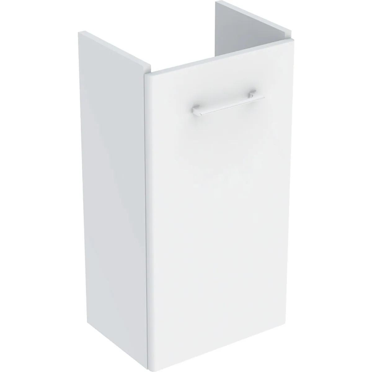 Alakaappi IDO Glow Square 330x265x620mm, valkoinen
