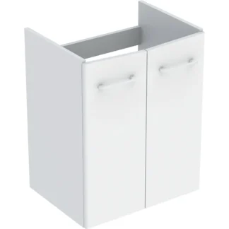 Alakaappi IDO Glow Square 500x370x620mm, valkoinen