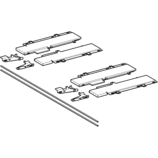 Push open-sarja vetolaatikolle IDO Elegant kahdelle 90cm vetolaatikolle