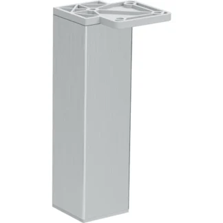 Tukijalka IDO Elegant H=25-28cm, harjattu alumiini