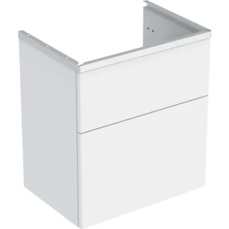 Alakaappi IDO Glow Square 580x400x640mm, valkoinen