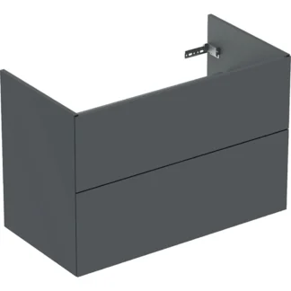 Alakaappi IDO Elegant 900x466x600mm, musta