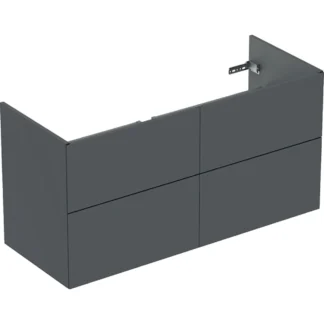 Alakaappi IDO Elegant 1200x466x600mm, musta