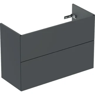 Alakaappi IDO Elegant 900x366x600mm, musta
