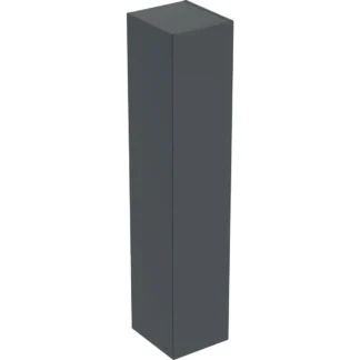 Korkea kaappi IDO Elegant 330x366x1650mm, musta