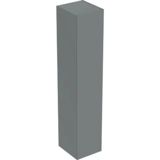 Korkea kaappi IDO Elegant 330x366x1650mm, tummanharmaa
