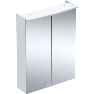 Peilikaappi IDO Reflect Clear 500x180x677mm, valkoinen