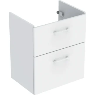 Alakaappi IDO Glow Square 530x400x620mm, valkoinen