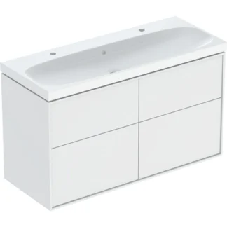 Allaskaappipaketti IDO Sense Art 1200x480x682mm, valkoinen