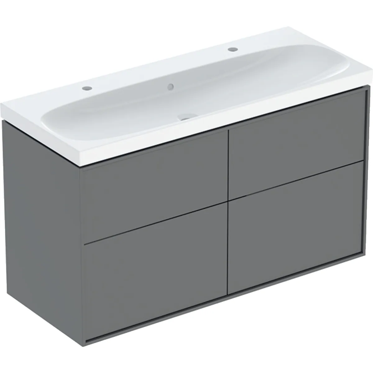 Allaskaappipaketti IDO Sense Art 1200x480x682mm, laava