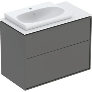 Allaskaappipaketti IDO Sense Art 888x474x694mm, laava