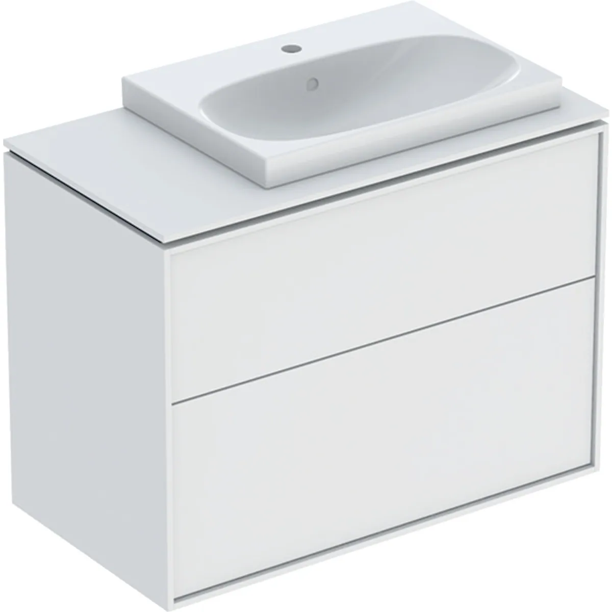 Allaskaappipaketti IDO Sense Art 888x474x694mm, valkoinen
