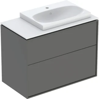 Allaskaappipaketti IDO Sense Art 888x474x694mm, laava