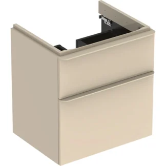 Alakaappi Geberit Smyle Square 584x470x617mm, hiekanharmaa