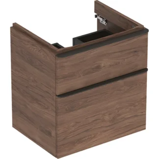 Alakaappi Geberit Smyle Square 584x470x617mm, hikkoripuu