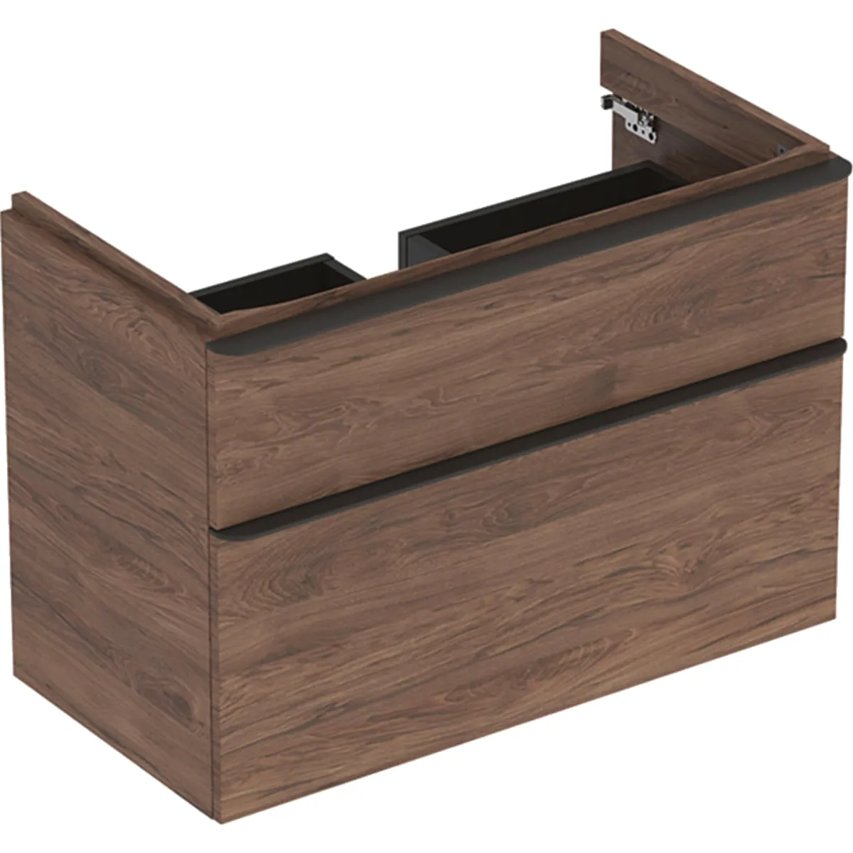 Alakaappi Geberit Smyle Square 884x470x617mm, hikkoripuu