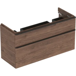 Alakaappi Geberit Smyle Square 1184x470x617mm, hikkoripuu