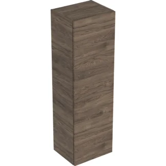 Puolikorkea kaappi Geberit Smyle Square 360x299x1180mm, hikkoripuu