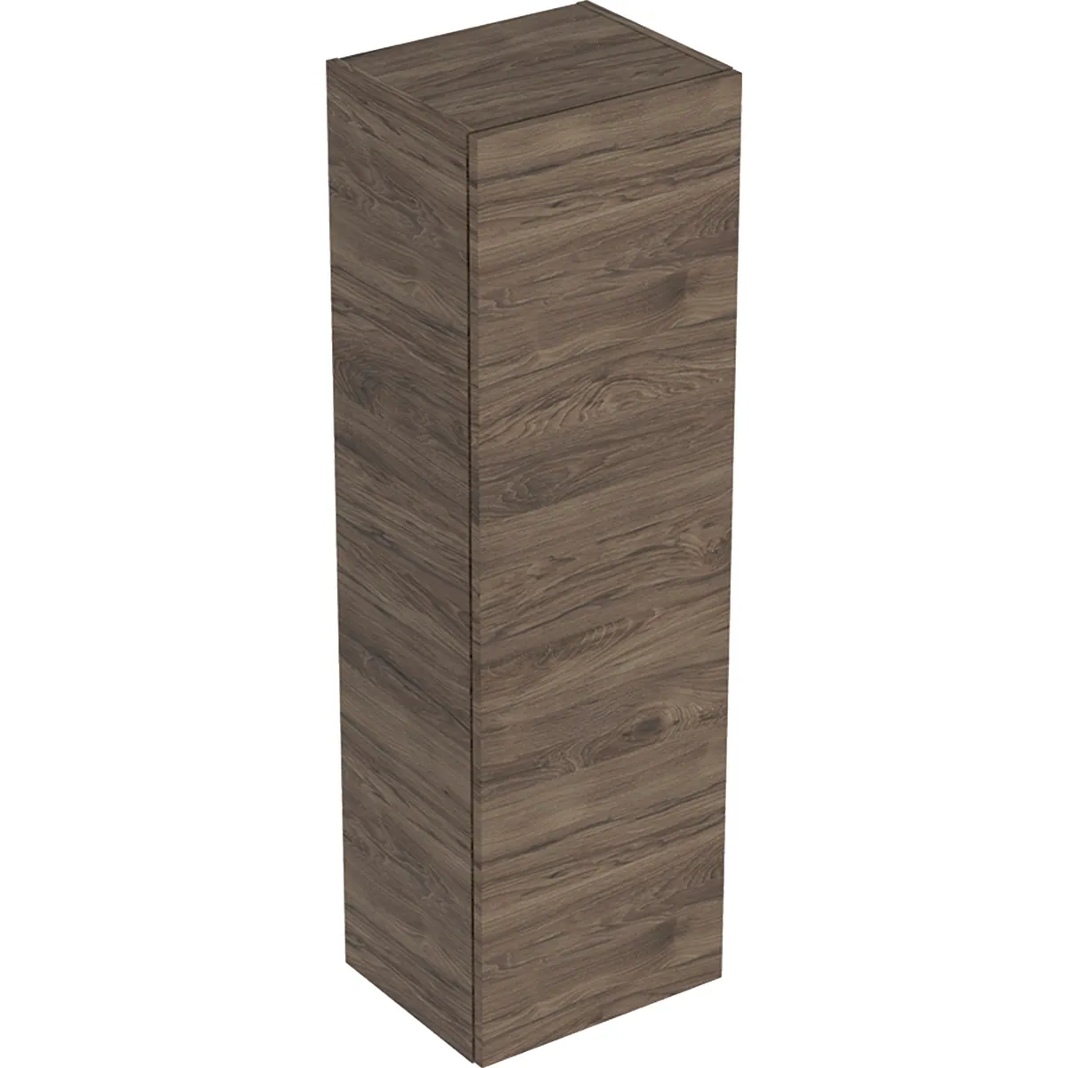 Puolikorkea kaappi Geberit Smyle Square 360x299x1180mm, hikkoripuu
