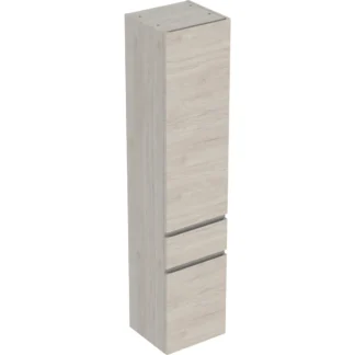 Korkea kaappi Geberit Renova Plan 390x360x1800mm, hikkoripuu vaa