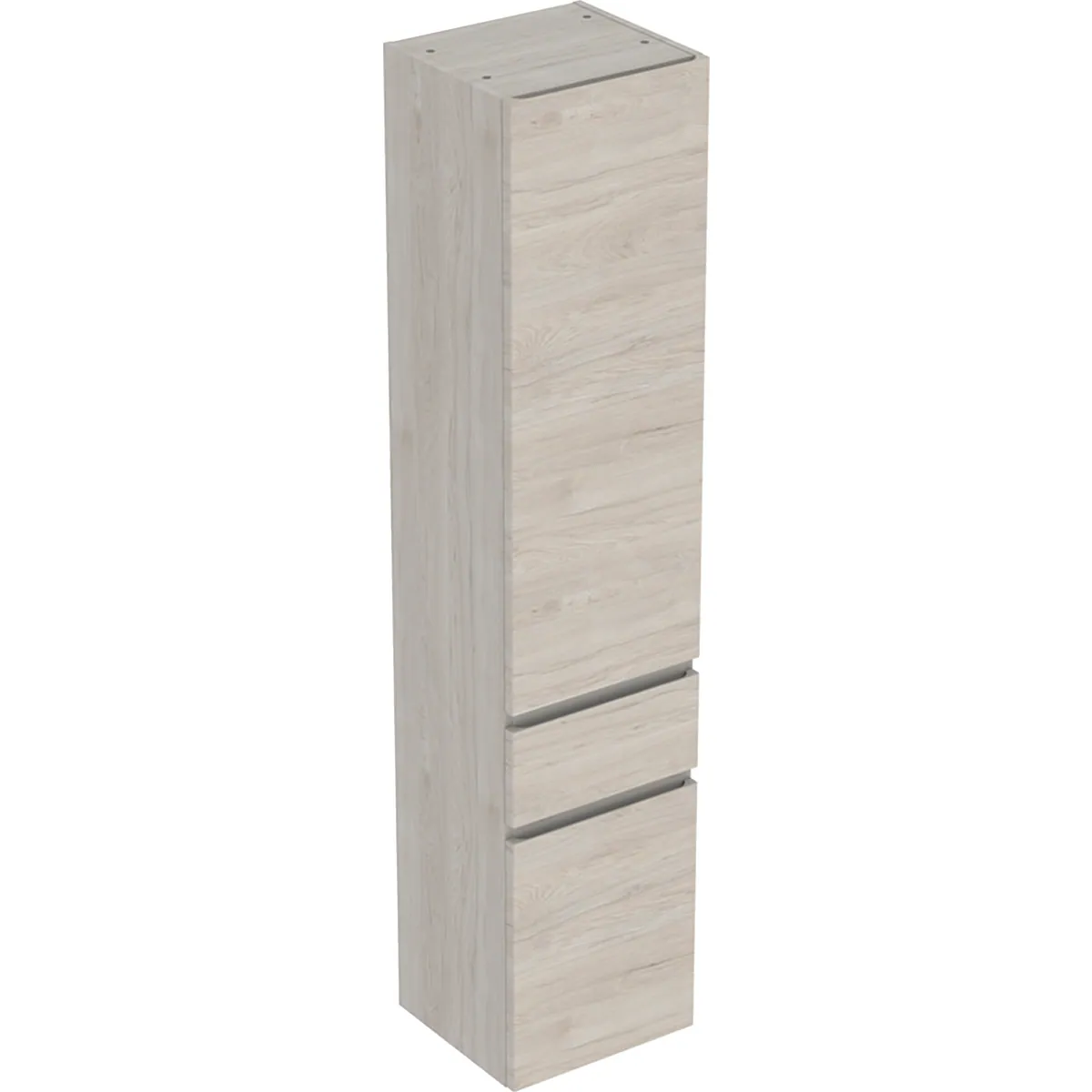 Korkea kaappi Geberit Renova Plan 390x360x1800mm, hikkoripuu vaa