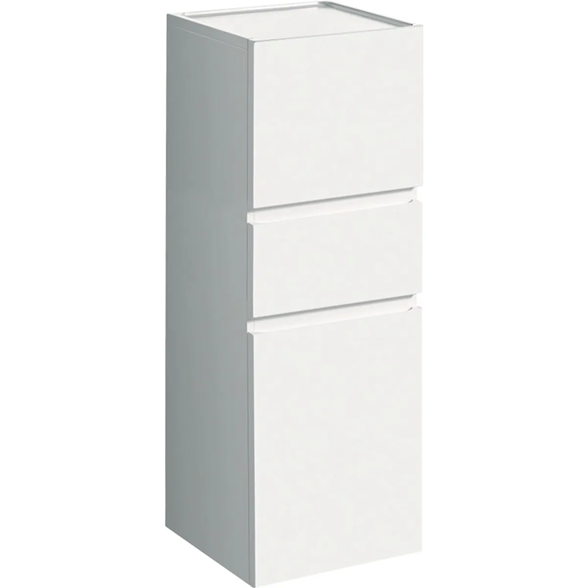 Puolikorkea kaappi Geberit Renova Plan 390x360x1050mm, valkoinen