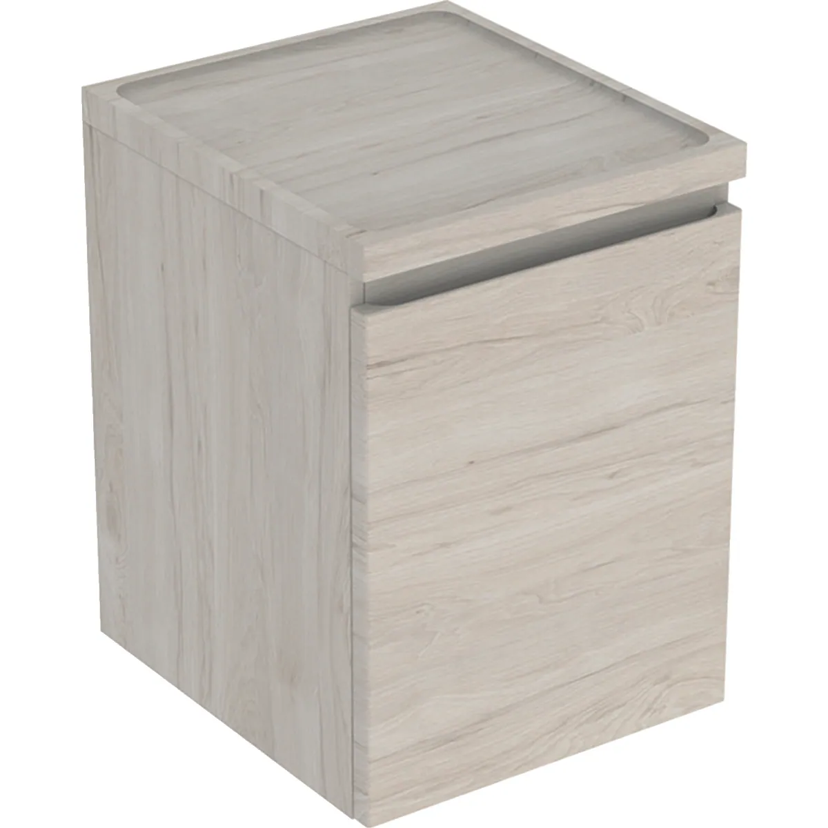 Sivukaappi Geberit Renova Plan 400x445x550mm, hikkoripuu vaal
