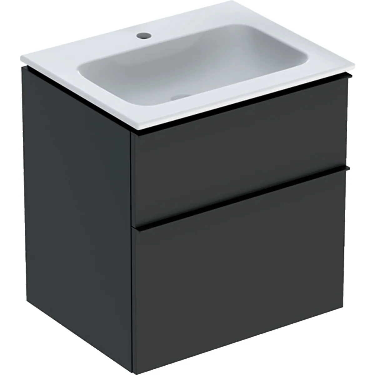 Allaskaappipaketti Geberit iCon 600x480x630mm, laava