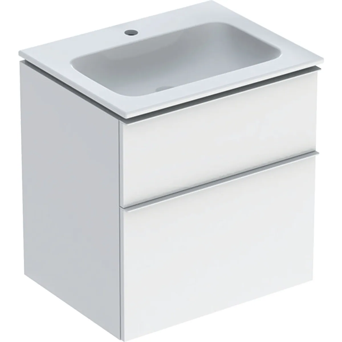 Allaskaappipaketti Geberit iCon 600x480x630mm, KTcT, valkoinen
