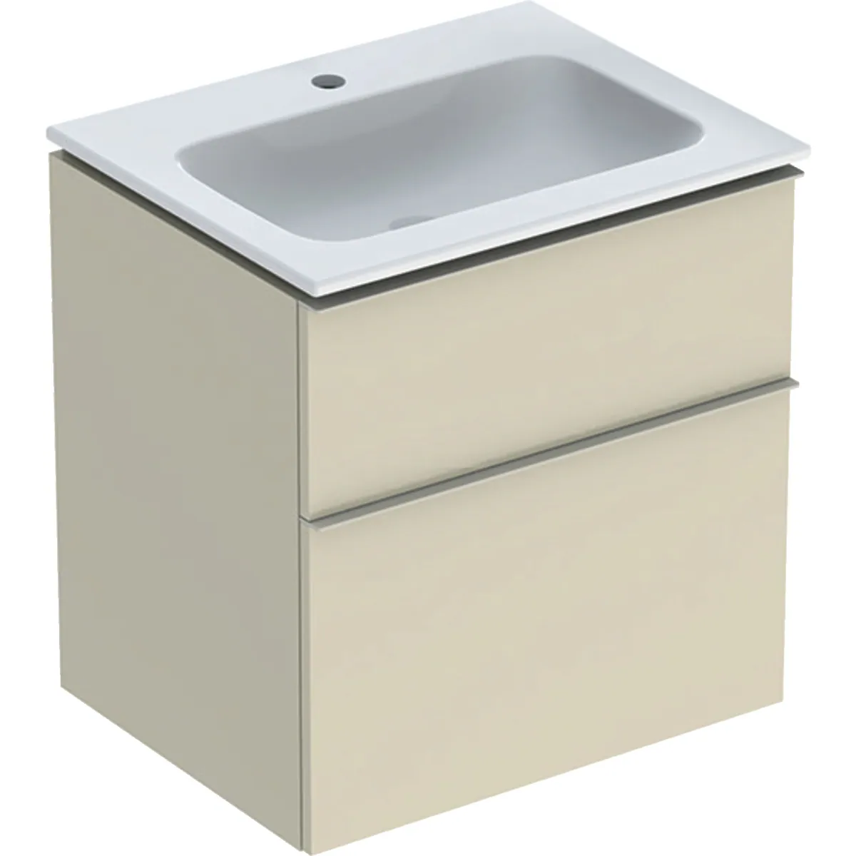 Allaskaappipaketti Geberit iCon 600x480x630mm, KTcT, hiekharm