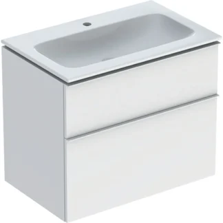 Allaskaappipaketti Geberit iCon 750x480x630mm, mattavalkoinen