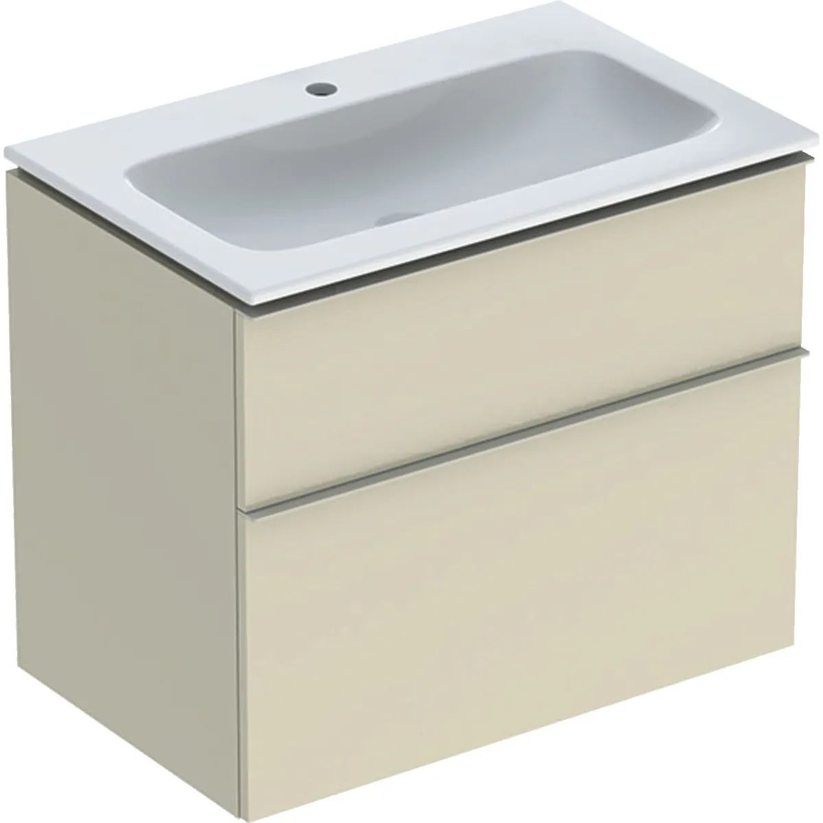 Allaskaappipaketti Geberit iCon 750x480x630mm, hiekanharmaa