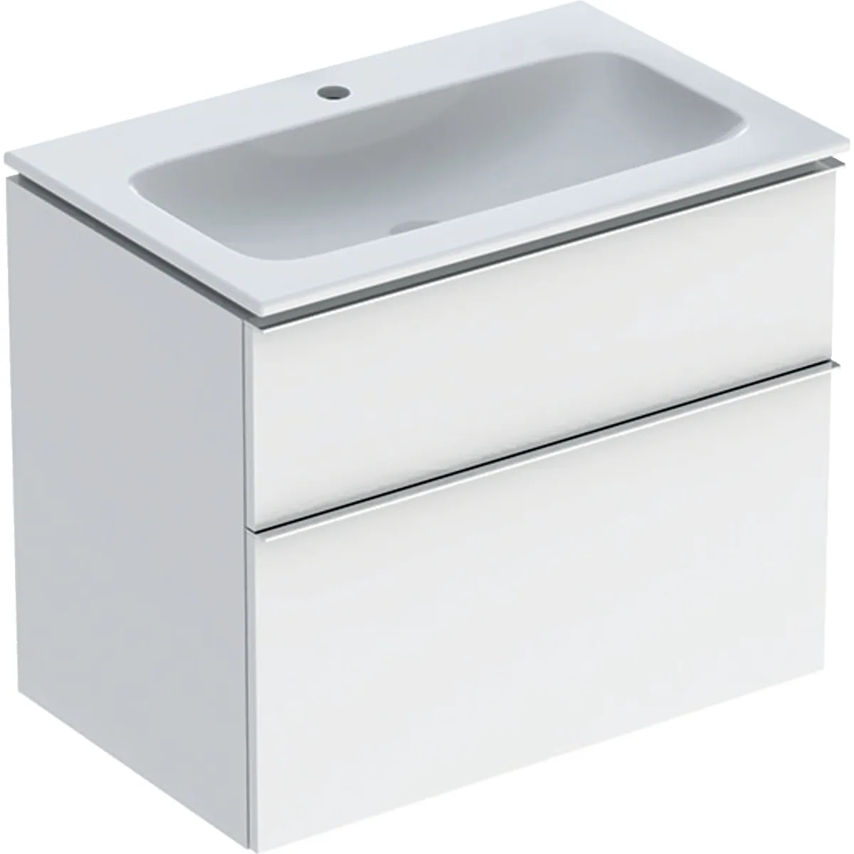 Allaskaappipaketti Geberit iCon 750x480x630mm, KTcT, valkoinen