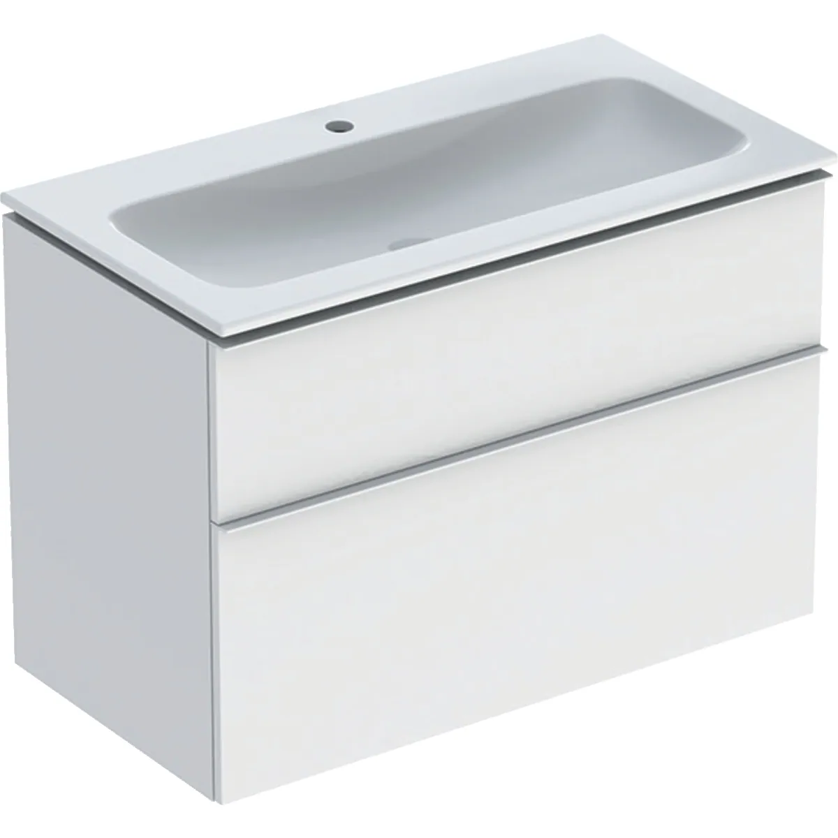 Allaskaappipaketti Geberit iCon 900x480x630mm, mattavalkoinen