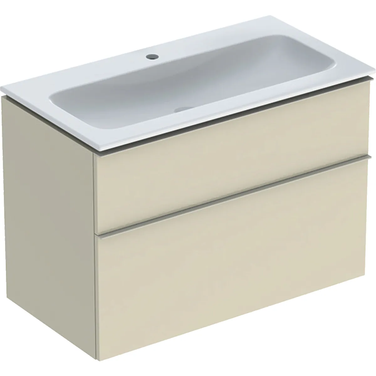 Allaskaappipaketti Geberit iCon 900x480x630mm, hiekanharmaa